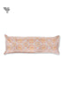 20s Cotton Lumbar Cushion Cover In Paisley Block Print